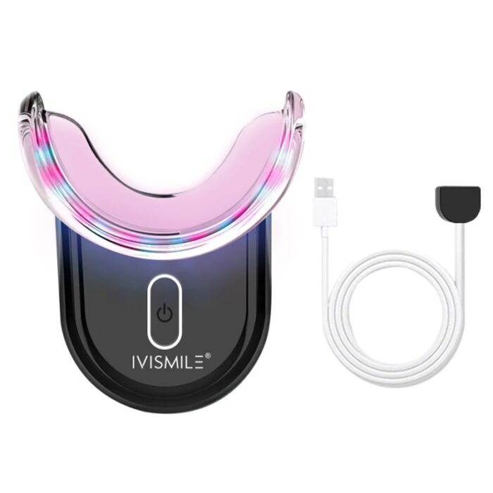 FITLIVE PRO IVI-SMILE Fast Action Teeth Whitening & Disinfection Kit - Wireless 32 LED Black - Image 8